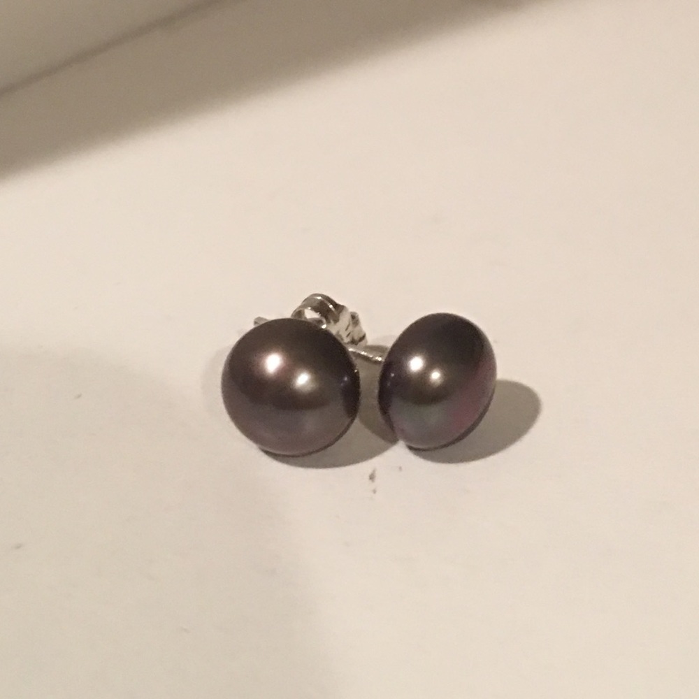 NEW Freshwater Chocolate pearls on Sterling Silver